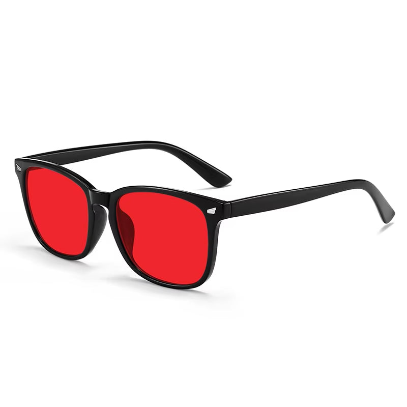 Blue Light Glasses for Woman Sleep Glasses for Blue Light Blocking Red Lens for Computer Gaming Reduce Eyestrain