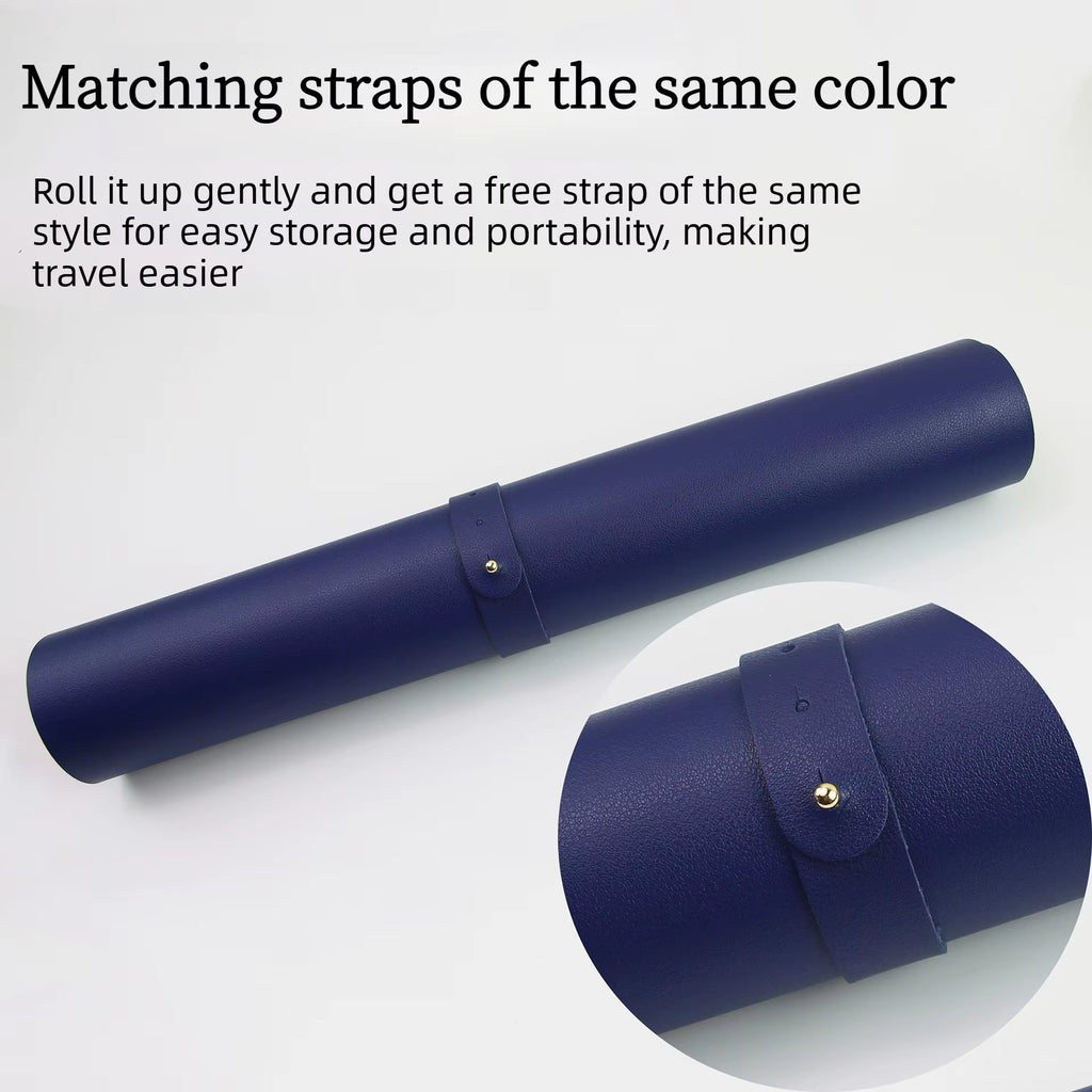 XXL Mouse Pad Eco Cork Desk Pad Large Mouse Mat Non-Slip with Stitched Edges Leather Desk Mat Computer Keyboard Mouse Pad